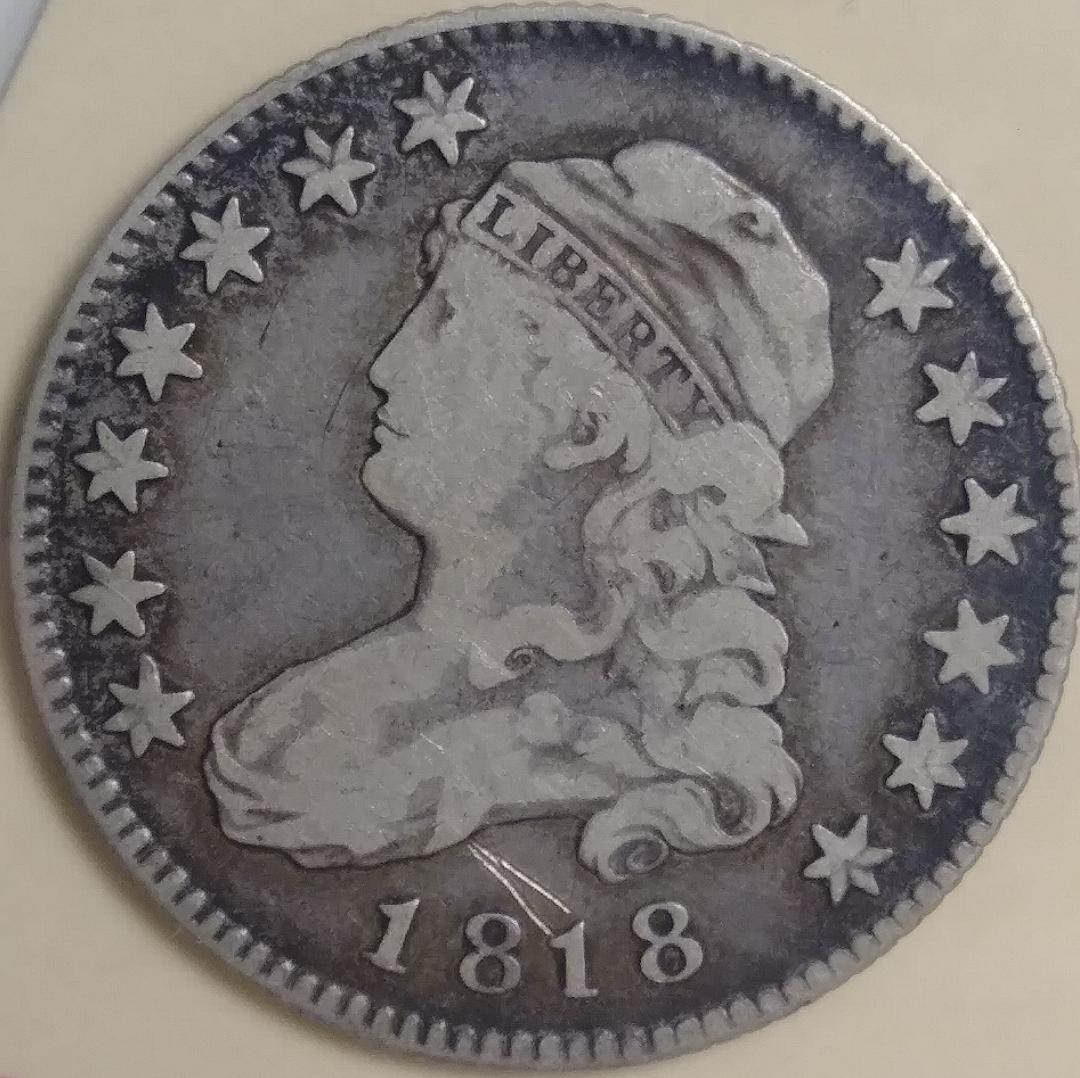 1818-Capped-Bust-Quarter---Browning-6-Shattered-Reverse-Die